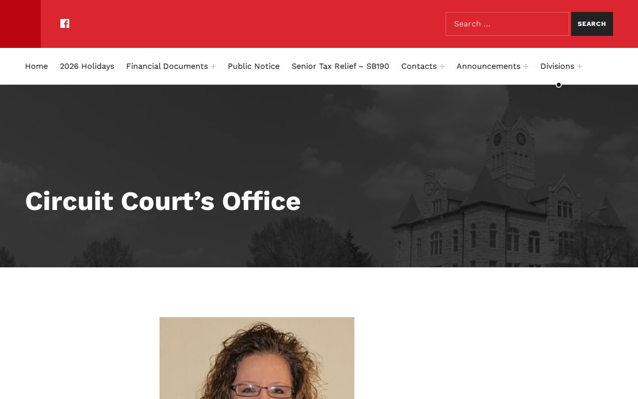 Vernon County Circuit Clerk official page